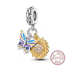 Pandora Jewelry 925 Sterling Silver Firefly Butterfly Charm - KTC654