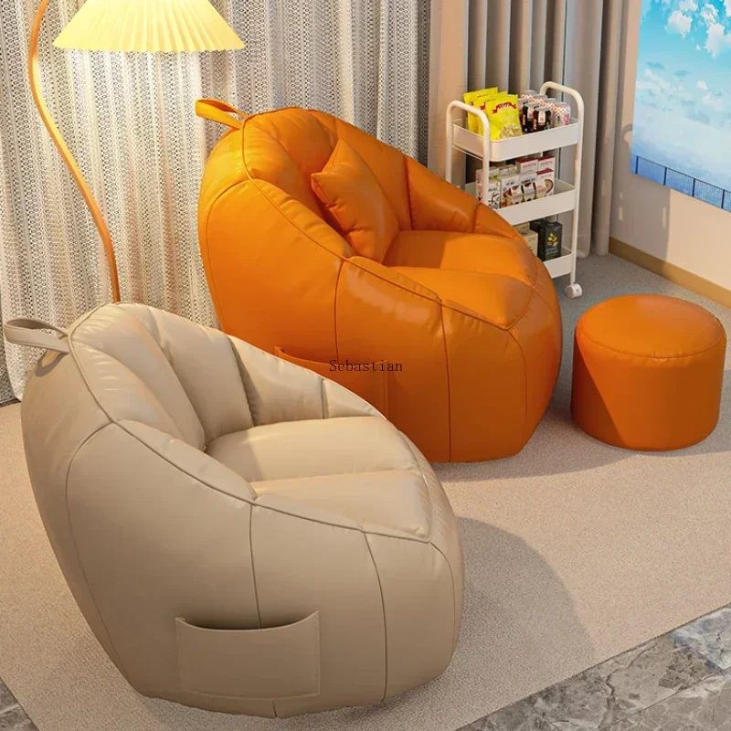 

Lazy Sofa Autumn and Winter Can Sleep Can Lie in The Bedroom Single Recliner Chair Tatami Bean Bag Sofa Lazy Chair Small Sofa