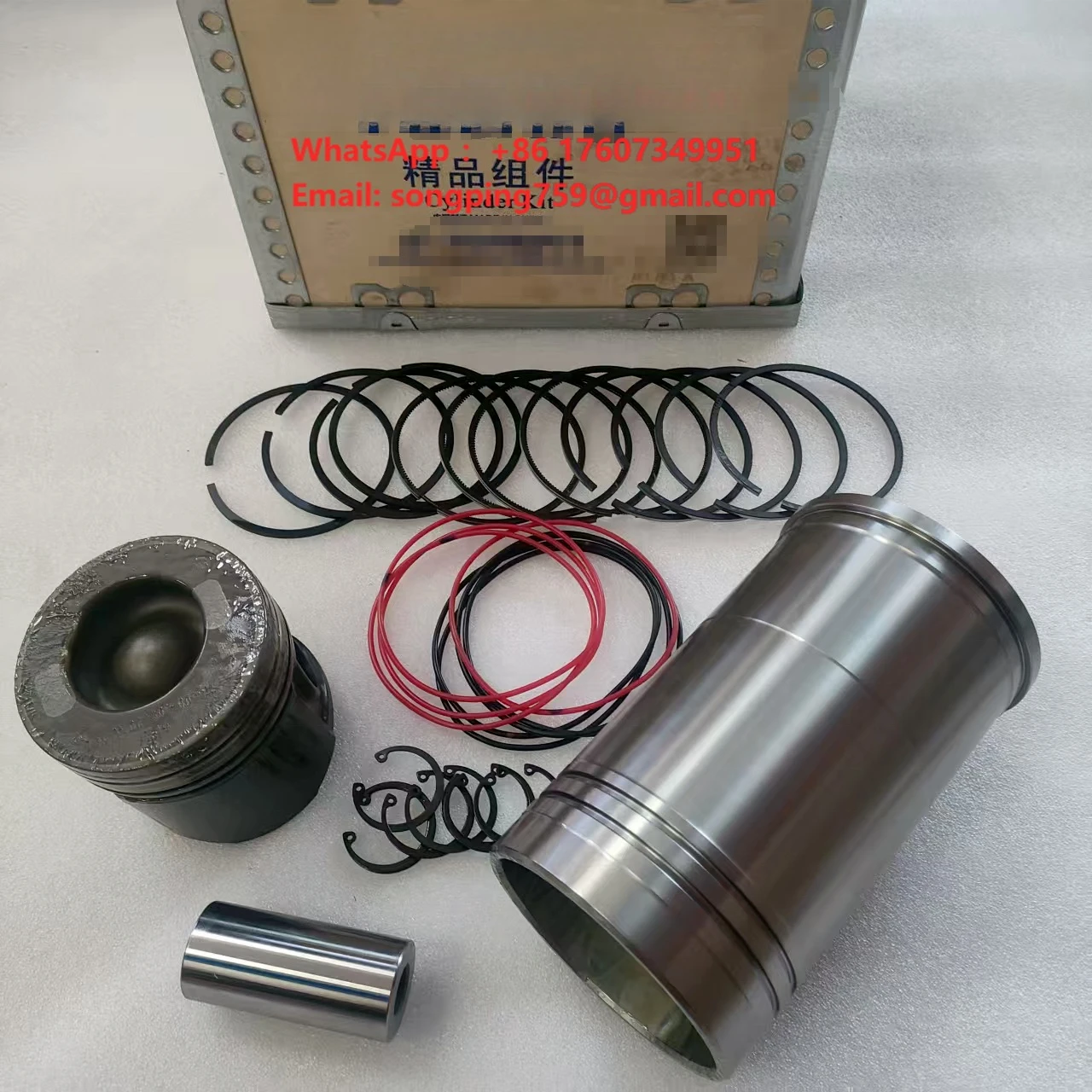 Factory Price Professional Wholesale Excavator Machinery Engine Parts for YuChai A8600-9000200BQ Overhauling Repair Liner Kit