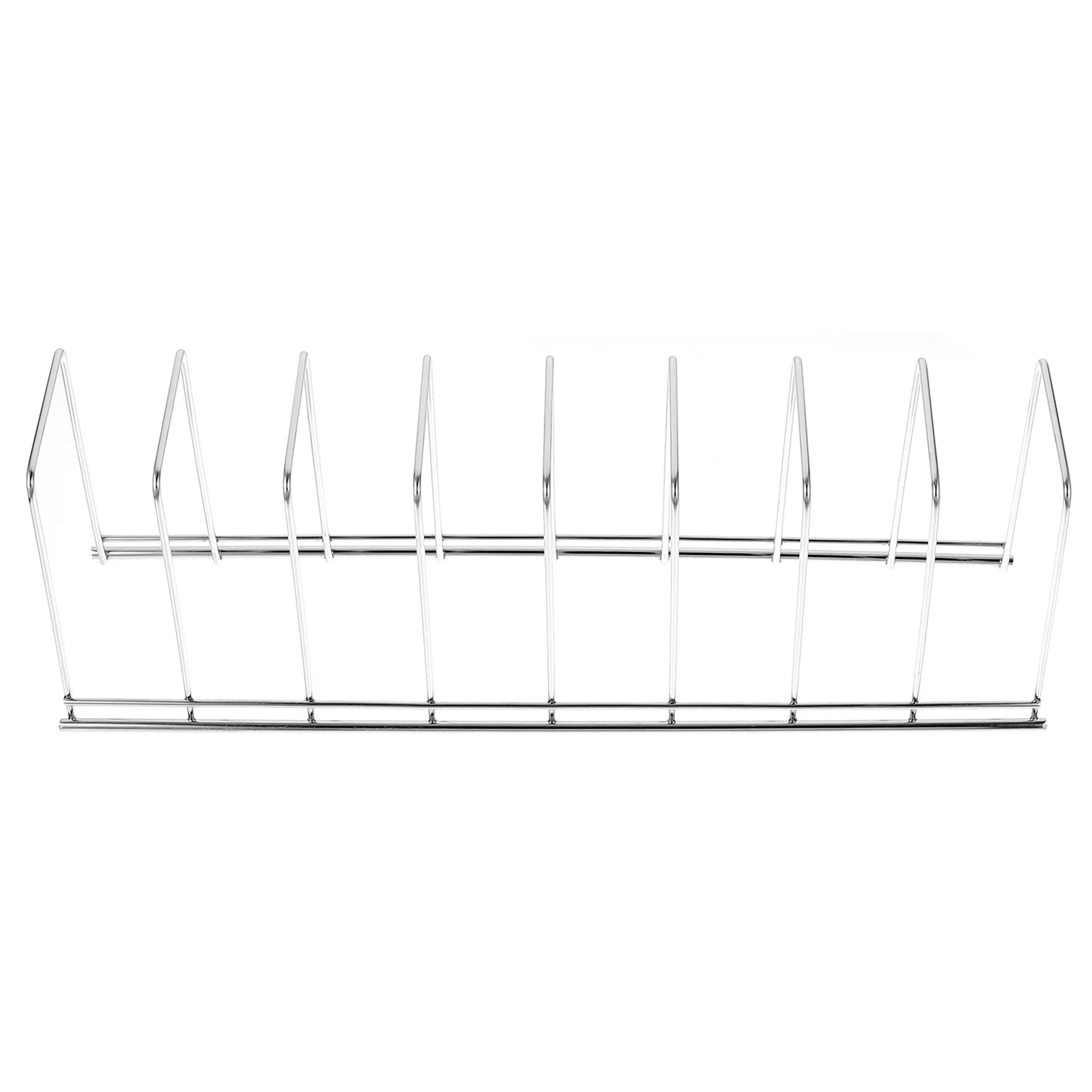 

Dish Rack Stainless Steel Portable Multifunctional Kitchen Plate Pan Cutting Board Draining Rack Practical Tableware Organizer