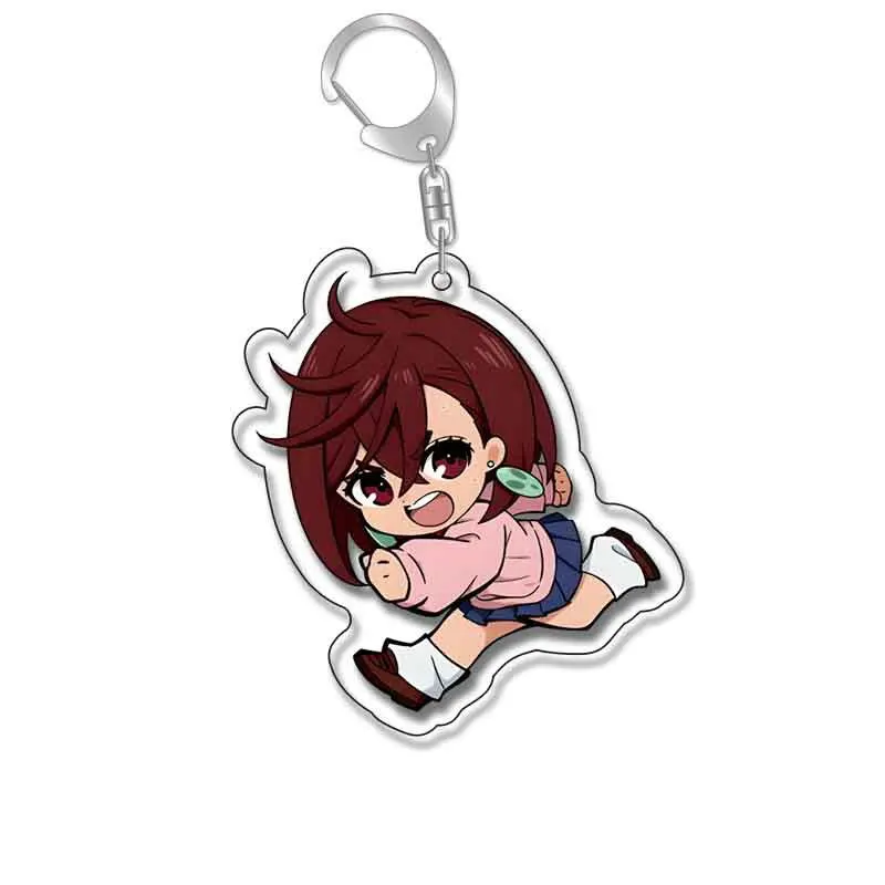 Anime Dandadan Momocute Cartoon Key Ring Keychain Jewelry Girl Pendant Fashion Children Gift Accessories Bag Charms Acrylic - view 3