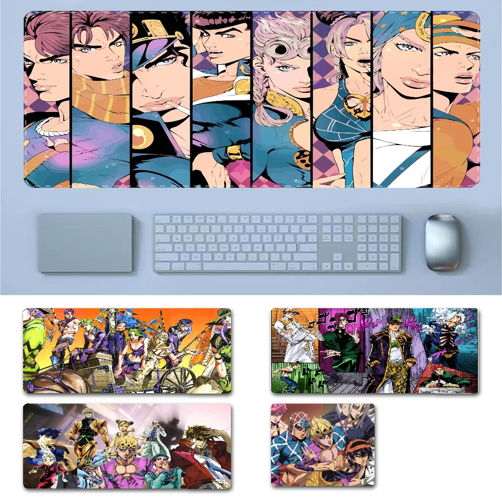 JoJo's Bizarre Adventure Beautiful Customized laptop Gaming mouse pad Size for CSGO Game Player Desktop PC Computer Laptop