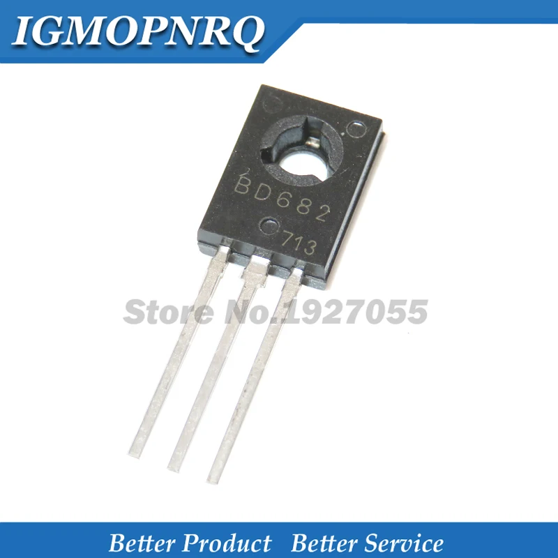 10pcs BD237 BD679 BD680 BD681 BD682 TO-126 BD238 BD677 BD678 BD875 BD435 BD436 BD441 BD442 TO126 Transistor