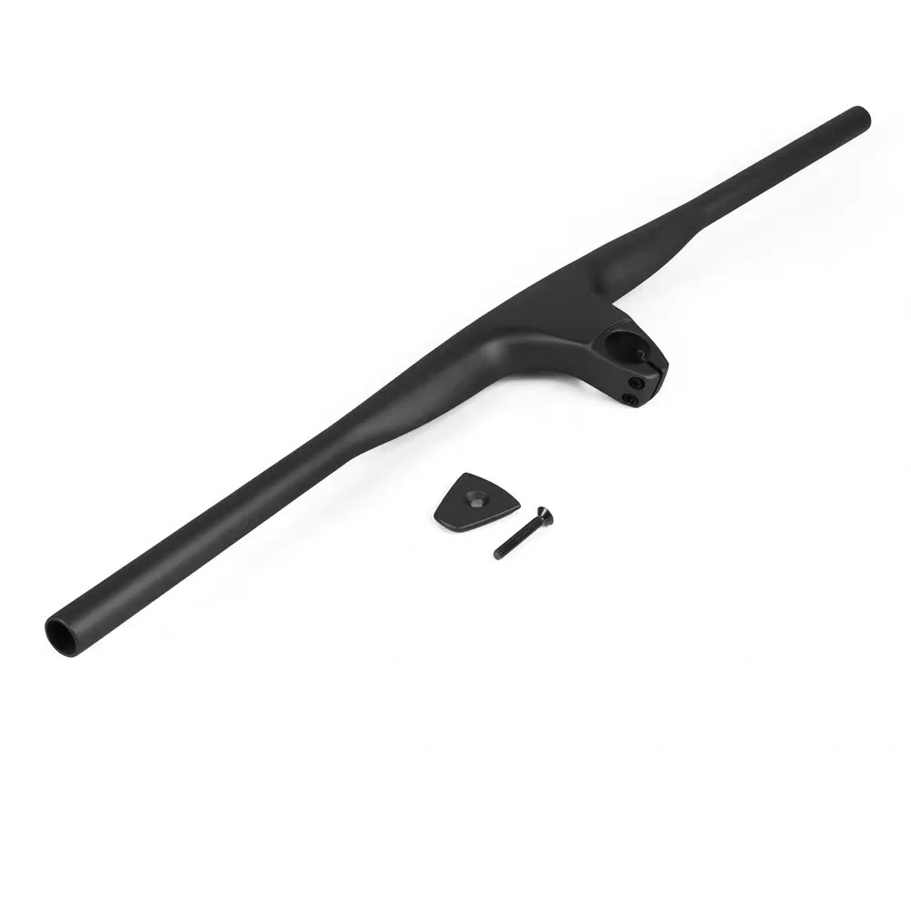 Carbon Fiber MTB Integrated Handlebar -12°degree 740mm BMX Racing Bike XC cross country Handlebar UD Matte Bike Handle Bar