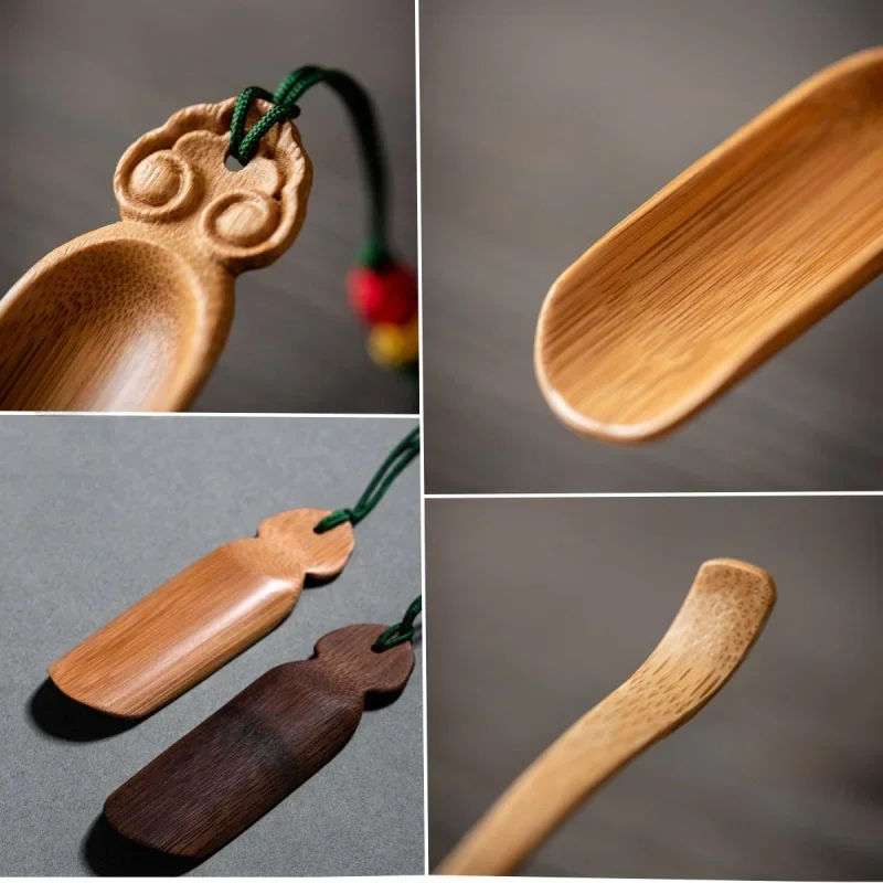 Traditional Retro Chaze Tea Needle Set Handmade Teaware Accessories Coffee Bean Dose Trays Seasoning Dispenser Tools Gifts - view 5
