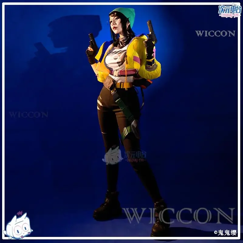 Killjoy cosplay women costume game valorant open_in_new Fantasia jacket bag pant hat Halloween carnival cloth full set for disgu