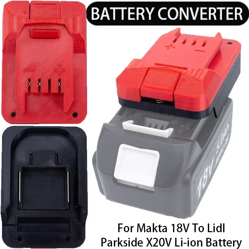 

Converter for Makita 18V Li-Ion Battery to Lidl Parkside X20V Lithium Ion Tool Battery Adapter Power Tool Accessories