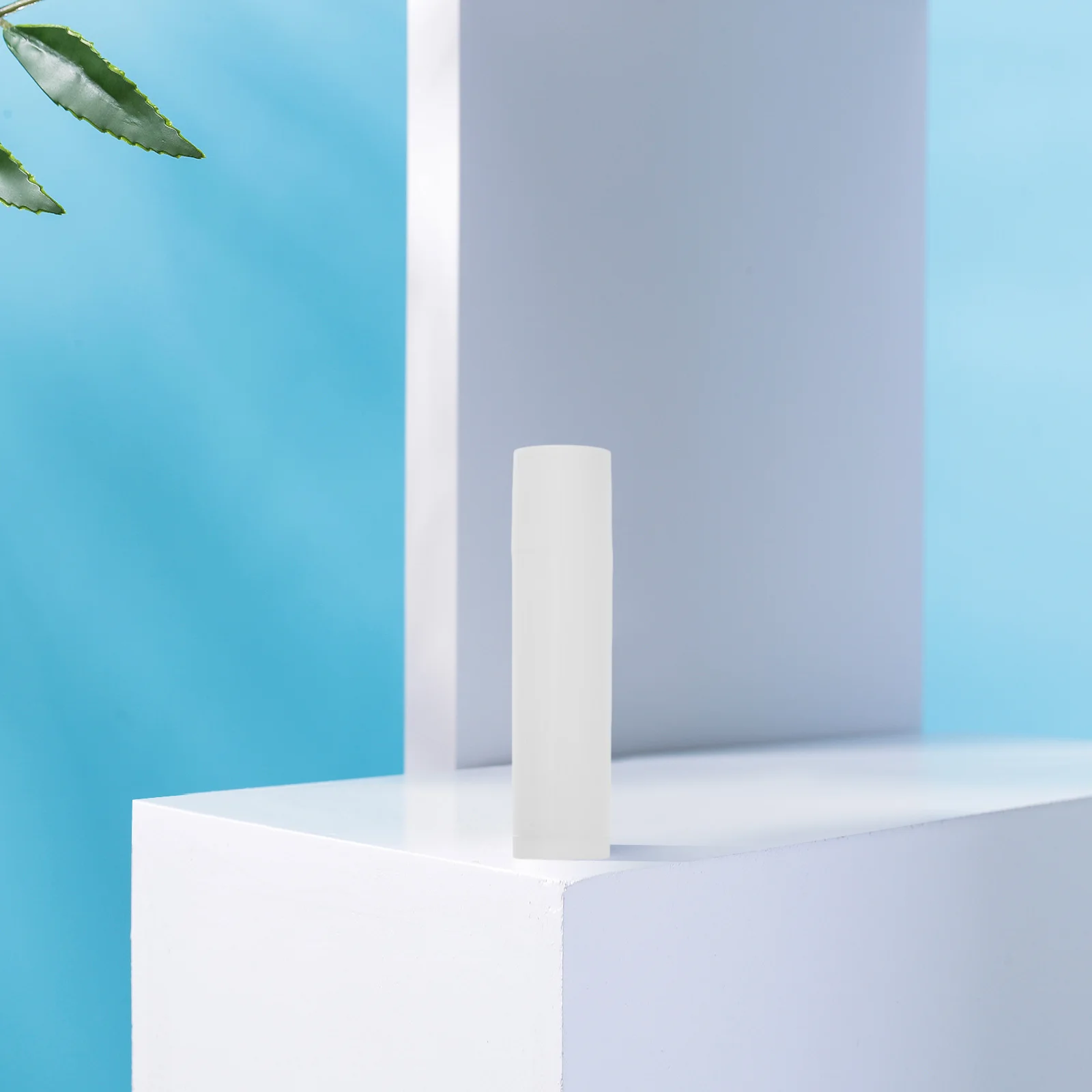 50 قطعة 5 جرام لتقوم بها بنفسك أنابيب بلسم الشفاه صديقة للبيئة المواد غرامة صنعة ماكياج اكسسوارات الأبيض أنابيب بلسم الشفاه الفارغة