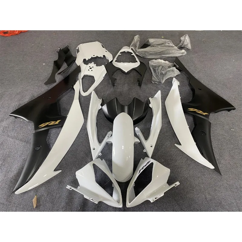 

NEW ABS Injection Fairings Kits For YAMAHA YZF R6 2008 2009-2015White Black Motorcycle Fairing yamaha r6 08-15