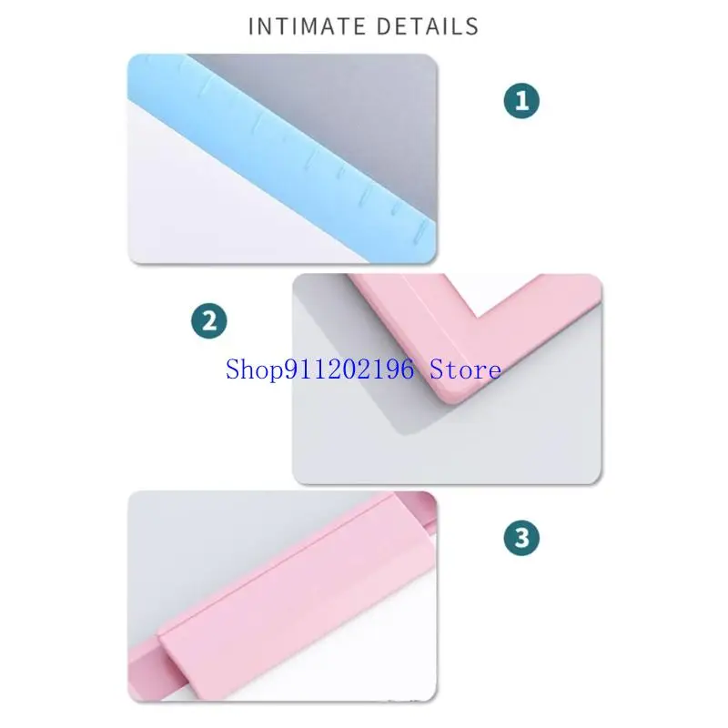 

P82A акриловая доска для письма с зажимом для ручки, эргономичный портативный органайзер для документов, планшеты для студентов,