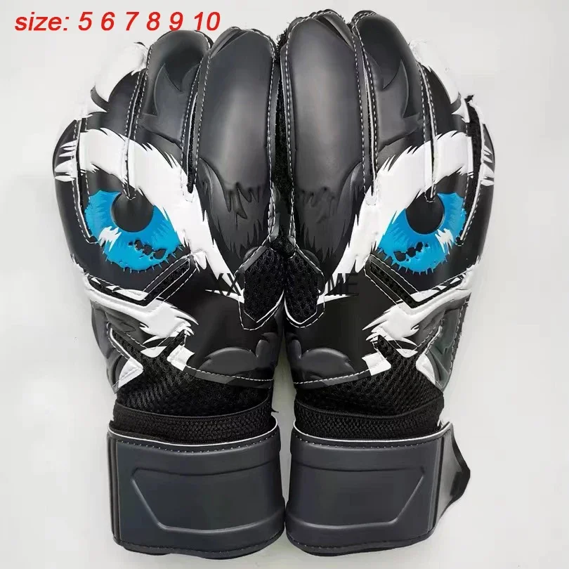 Oriental  Deer For Adults  Kids Football Goalkeeper Gloves Thickened Soccer  Gloves  5 protective fingers are not detachable