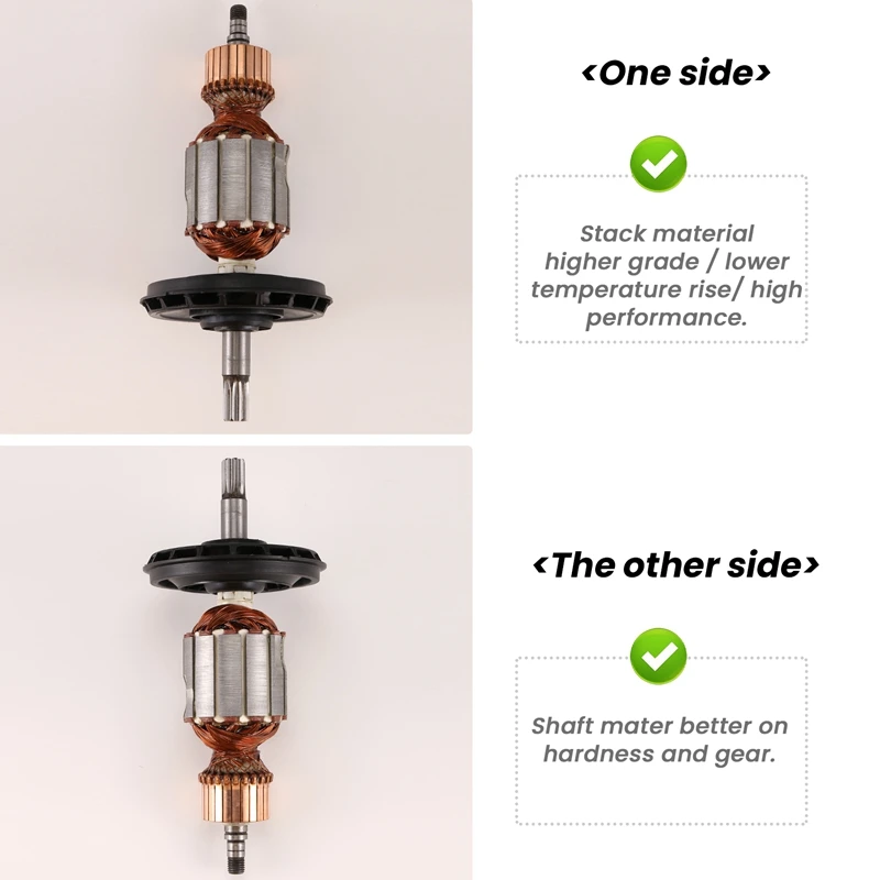 Imagem -05 - Substituição da Âncora do Rotor da Armadura para o Martelo Rotativo Ac220240v Gbh540 Gbh5-40de Gbh5-40dce Gsh5e Gsh5ce