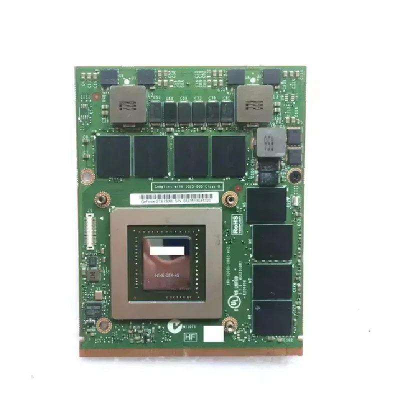FJHX2 - Видеокарта GTX 780 м GTX780M 4 ГБ GDDR5 VGA N14E-GTX-A2 для Alienware 15 R1/17 R2