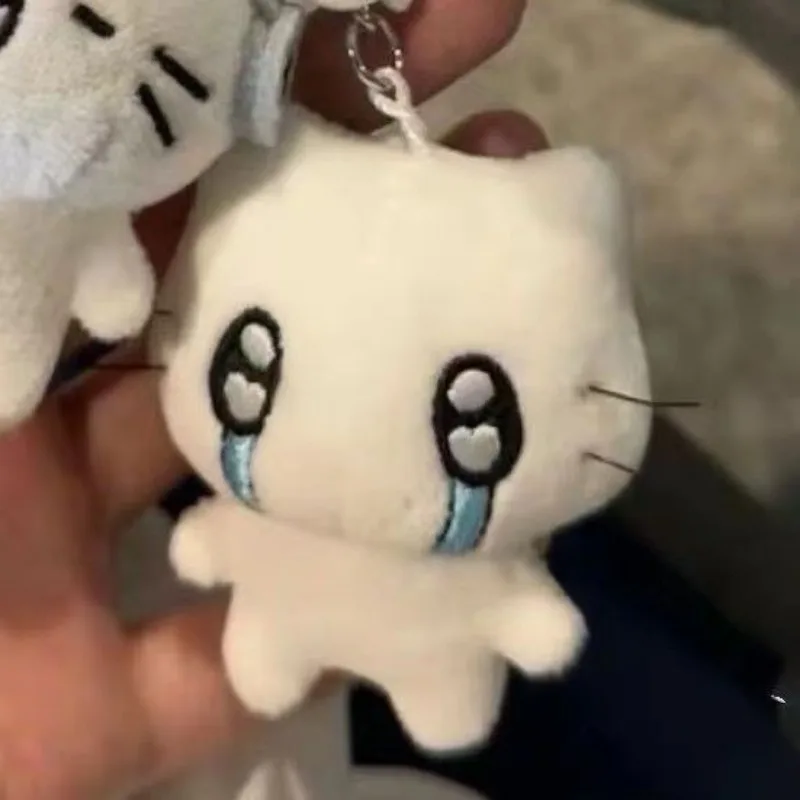 MINISO nuevo estilo lindo auriculares muñeca Chiikaw Hachiware Usagi peluche dibujos animados Ins regalo Kawaii adornos colgantes Anime dulce