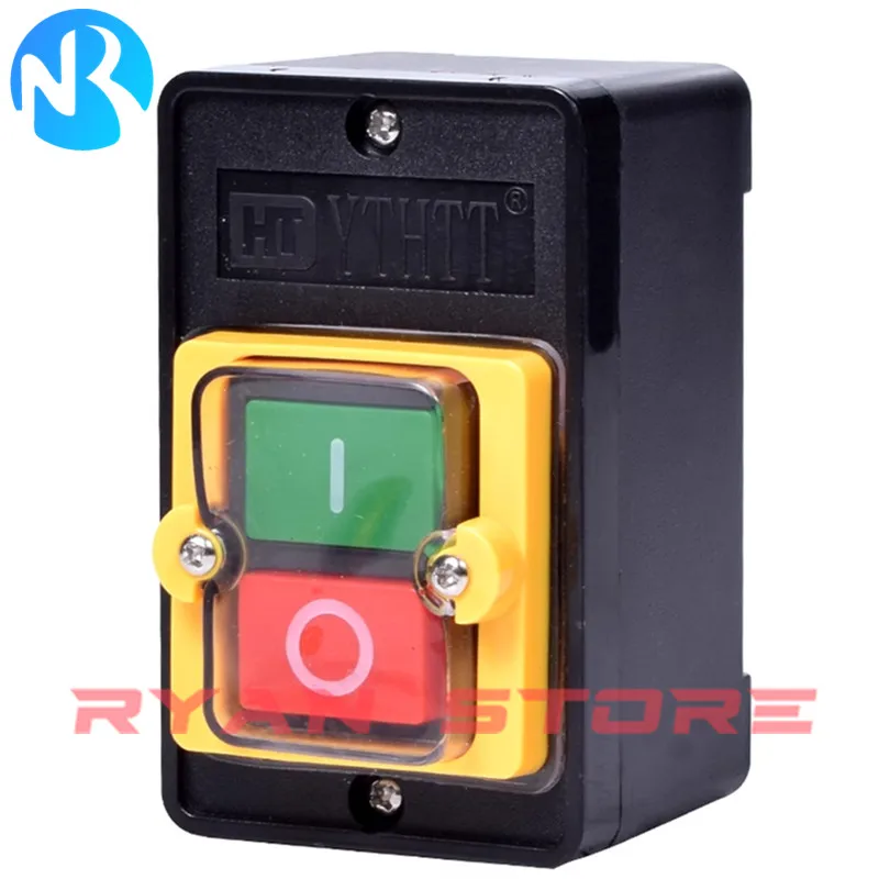 1 قطعة KAO-5M KA0-10KH مفتاح التحكم مقاوم للماء KAO 5M 10KH 10A 220/380 فولت تشغيل/إيقاف زر مفاتيح #5