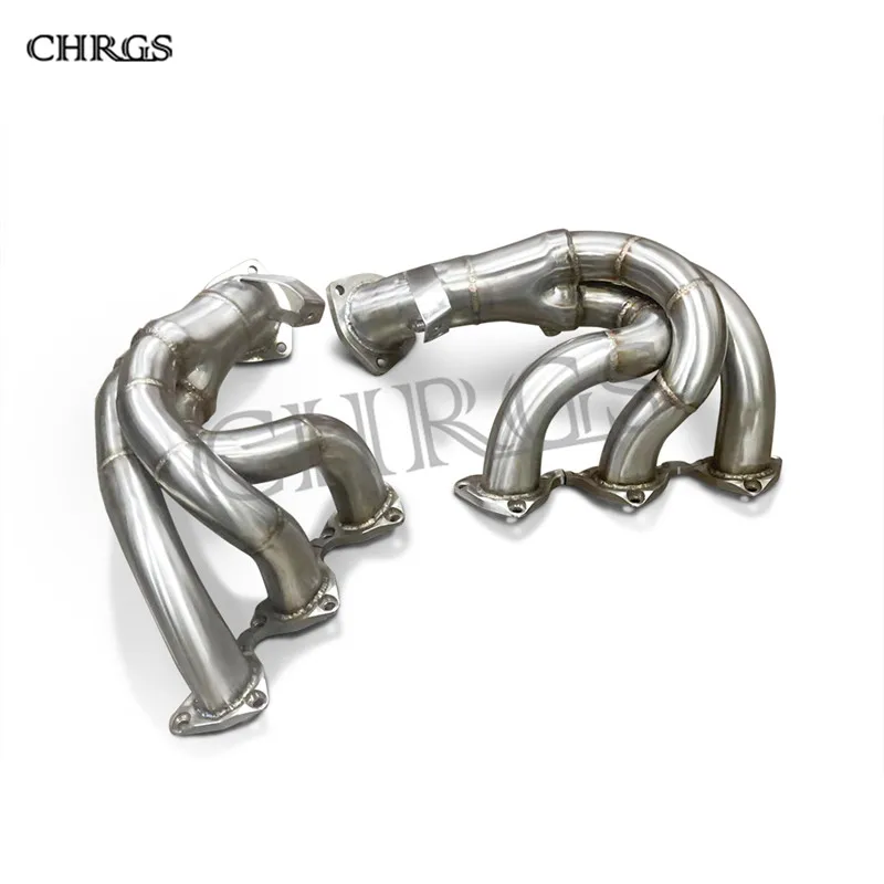 

Custom Performance Exhaust Downpipe for Porsche Cayman 718GT4 RS 4.0 2021-2024 Stainless Steel Exhaust Manifold Car Exhaust Pip