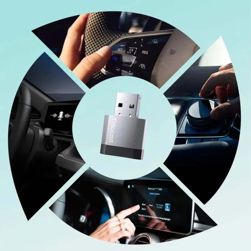 Ottocast Mini Nova CarPlay Android Auto Adapter