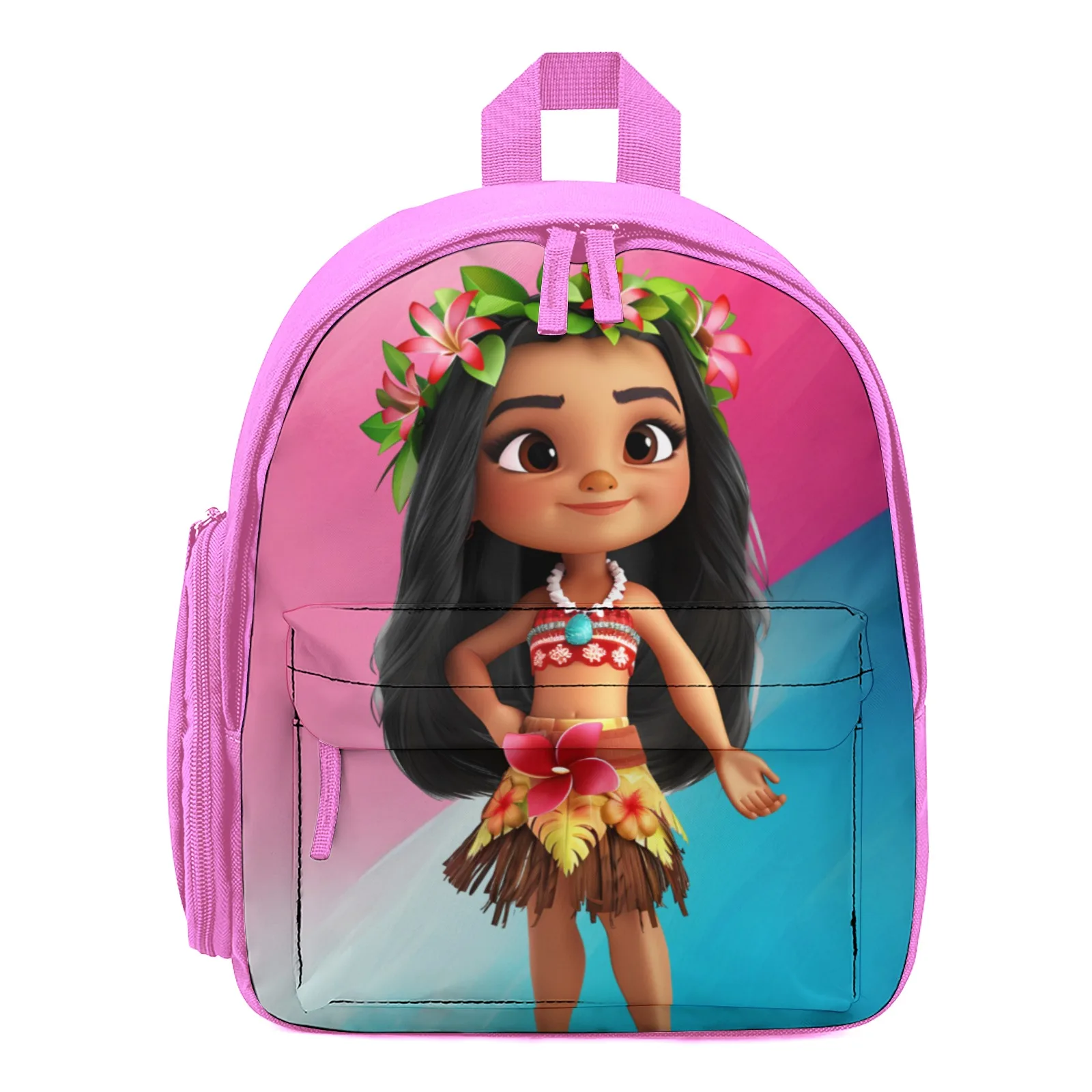 

Moana 2 Moana Sac A Dos Printed Zipper Backpack Book Bag University Bag Woman 12 Inch School Backpack Bag
