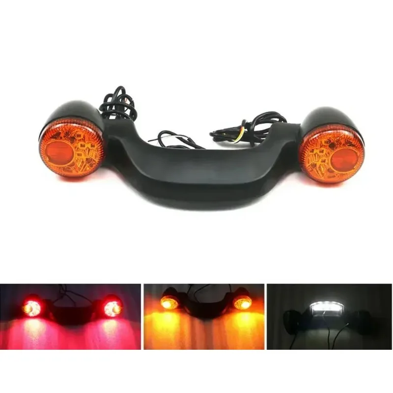 

Мотоциклетный светодиодный задний указатель поворота, стоп-сигнал для Harley Street Glide Road FLHX FLTRX CVO Cruiser