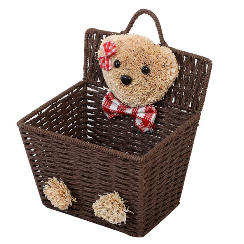 

Wicker Woven Storage Bins Rope ganizer for Wicker Woven ganizer Home Office Hotel Safe Material Multifunctional