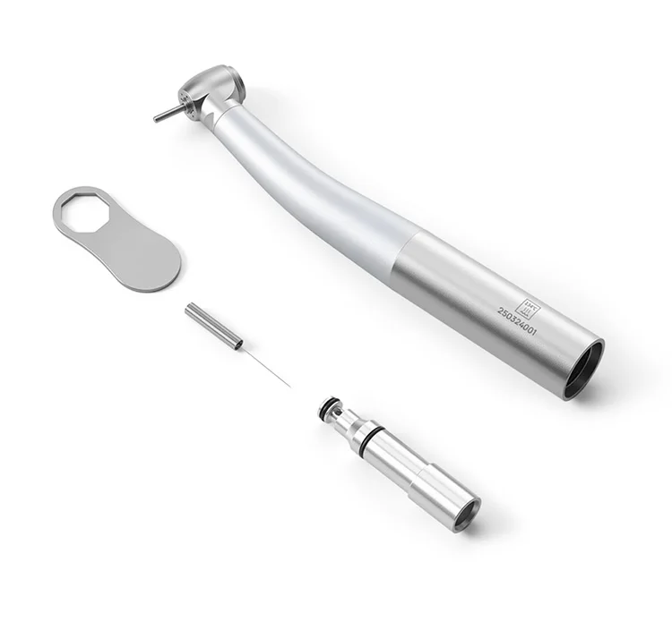 AZDENT Dental LED-Faseroptik-Hochgeschwindigkeits-Handstück, passend für KAVO Standardkopf, 4-fach Wasserspray, Keramiklager, Druckknopf-Werkzeug – Detail 9