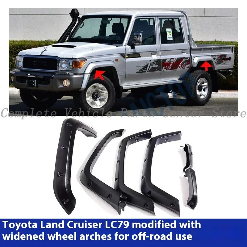 High Quality Wheel Arch Extension Fender Flares For Toyota Land Cruiser LC79 Pickup Off Road Accessories