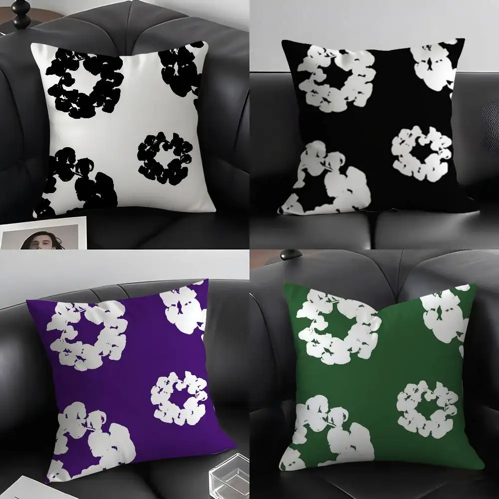 

Наволочка Роскошный D-DenimS T-Lears Диван Короткий плюшевый двусторонний HD-принт для комнаты Домашний офис Подарочный чехол для подушки