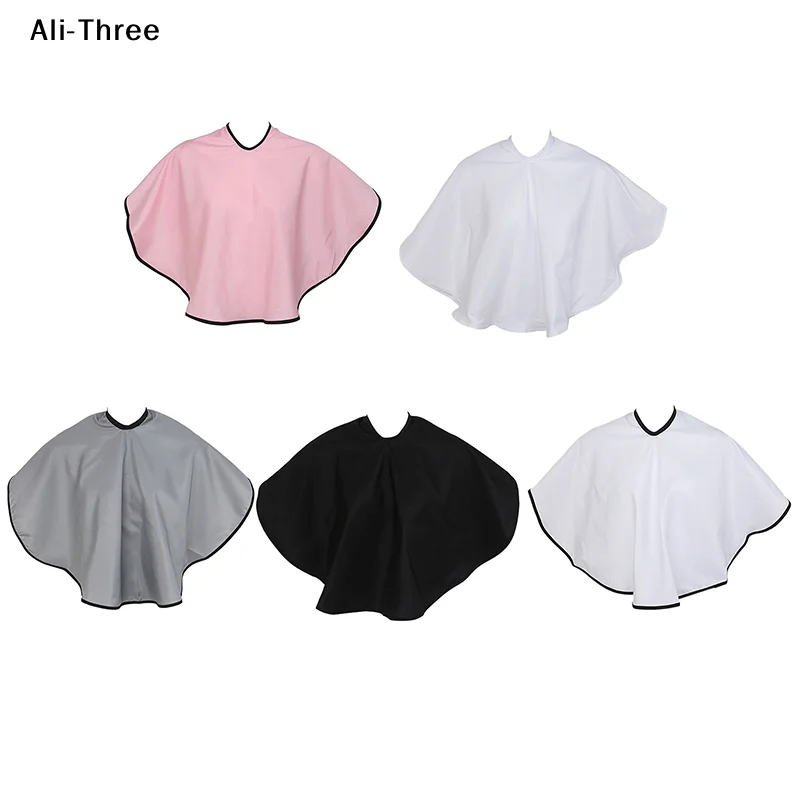1Pcs Hair Dye Tools Short Waterproof Hairdressing Salon Barber Hair Cutting Cape Cloth Wrap Hairdressing Cape Barber