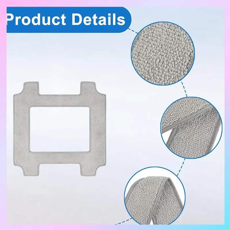 ABRG-ロボット掃除機アクセサリー 9 個窓ぼろ Ecovacs Winbot W2S/W2S プロモップパッド布交換部品