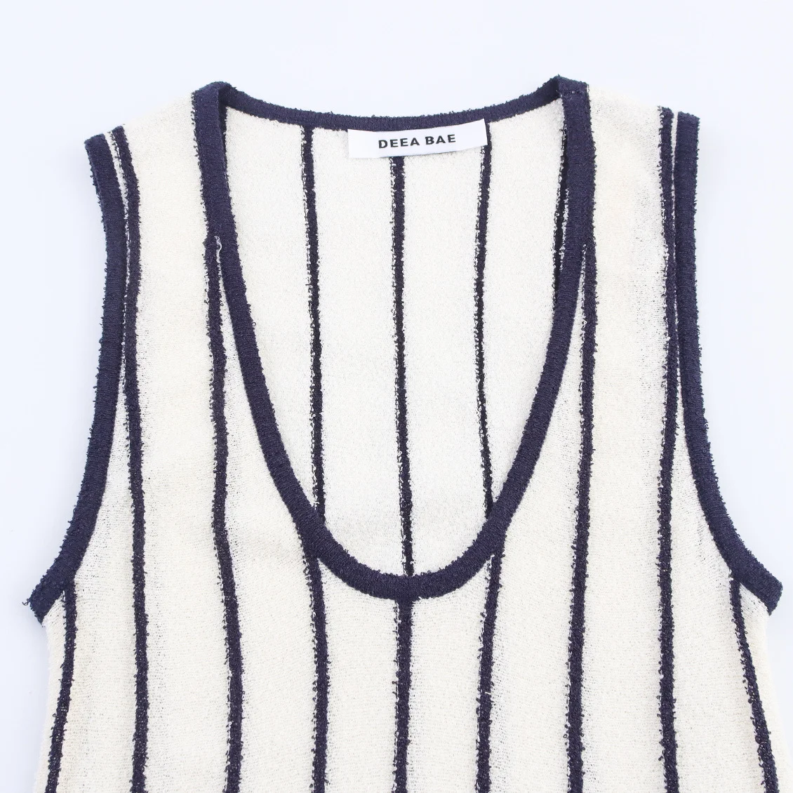 Ele U-Ne Midi lavorato a maglia Dr Slim Fit Svel Long Dr Tessuto casual in poliestere Primavera Estate Autunno Donna Dr