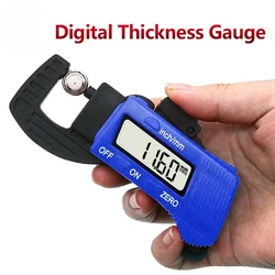 Präzises digitales Dicken messgerät Tester Mikrometer 0-12,7mm 0,01mm digitales Dicken messgerät Dicken messgerät