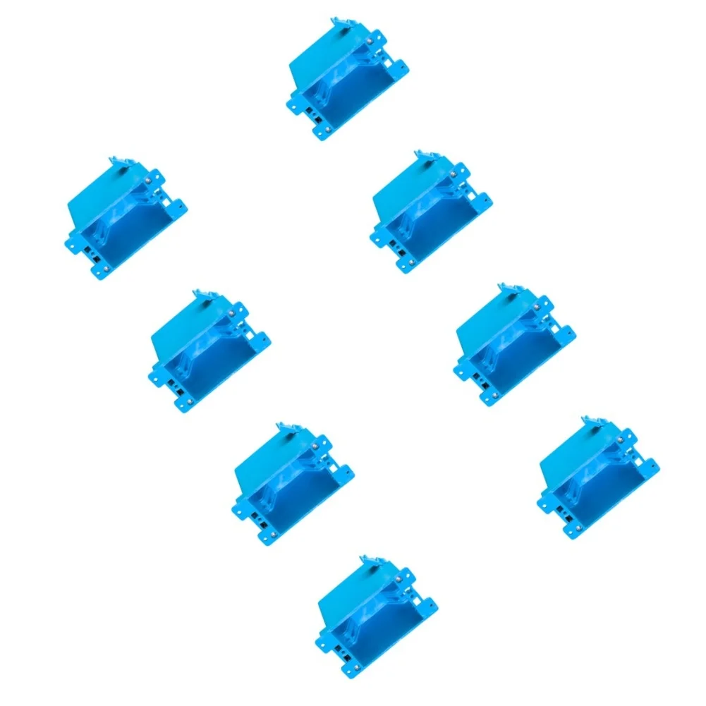 For Tight Spaces Flush Mount Junction Box Drywall Outlet Box Tight Space Fit Non-conductive Plastic For Wall Switches