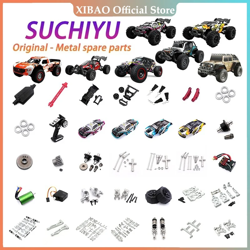 

SCY16101 16102 16103 16201 16101 Pro RC Car 1:16 Silver Upgraded Metal Spare Parts Model 4WD/Original Spare Parts 6312 6313 6314