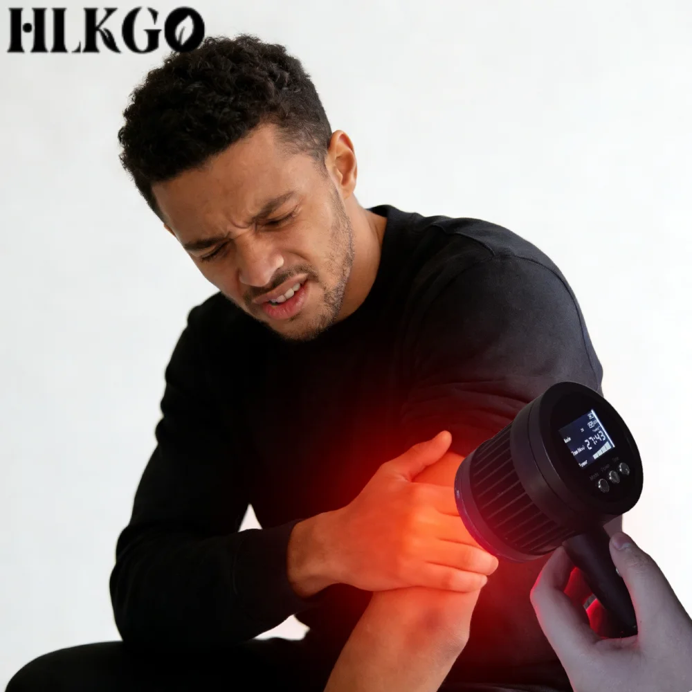 

High Power Cold Laser Therapy 650nm 808nm, LLLT Device for Deep Tissue, Back Pain, Shoulder Neck & Arthritis Relief