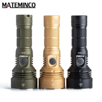 MATEMINCO TK04 Tactical Flashlight 4*LEDs Max 13500LM   546M 21700 18650 Battery Type-C Rechargeable High Powerful LED Torch