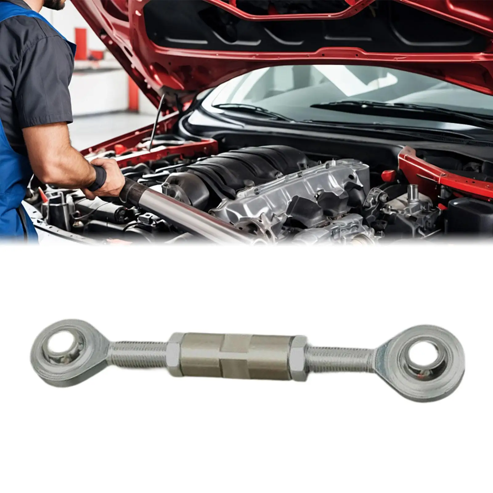 

1 1/2" Adjustable Tensioning Rod Practical Accessory for Sbc 454 350