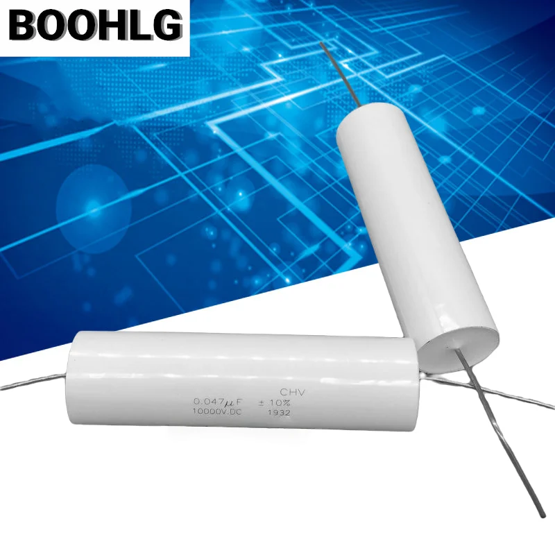 

1PCS high voltage polypropylene film capacitor 0.047UF 473 10000V 10kv 33X50MM 28X80MM