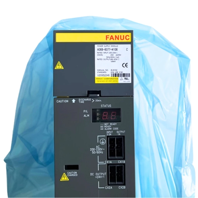 

Fanuc A06B-6077-H106 Servo Drive Tested ok In Stock Fast Shipping