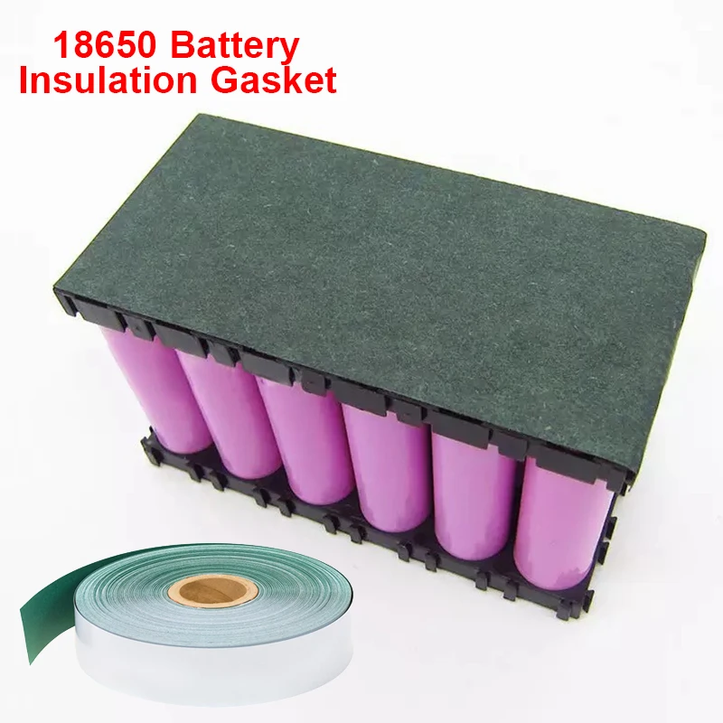 1m 120mm 18650 Battery Insulation Gasket Barley Paper Li-ion Pack Cell Insulating Glue Fish Tape Warp Electrode Insulated Pads