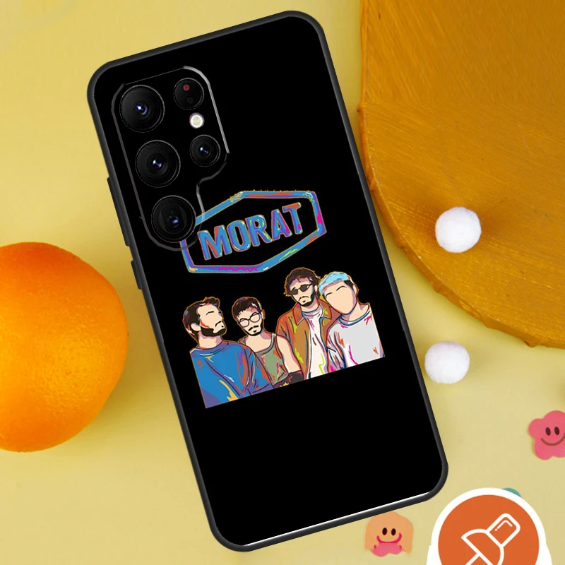 Morat Band Case For Samsung Galaxy S23 S22 S21 Ultra S20 FE S8 S9 S10 Plus Note 10 20 Ultra Cover