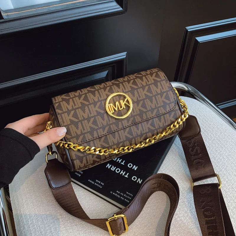 

Winter Trend High-end Small Bag Women's 2026 Retro Cylindrical Versatile Fashion Chain Bag Temperament Shoulder Messenger Bag