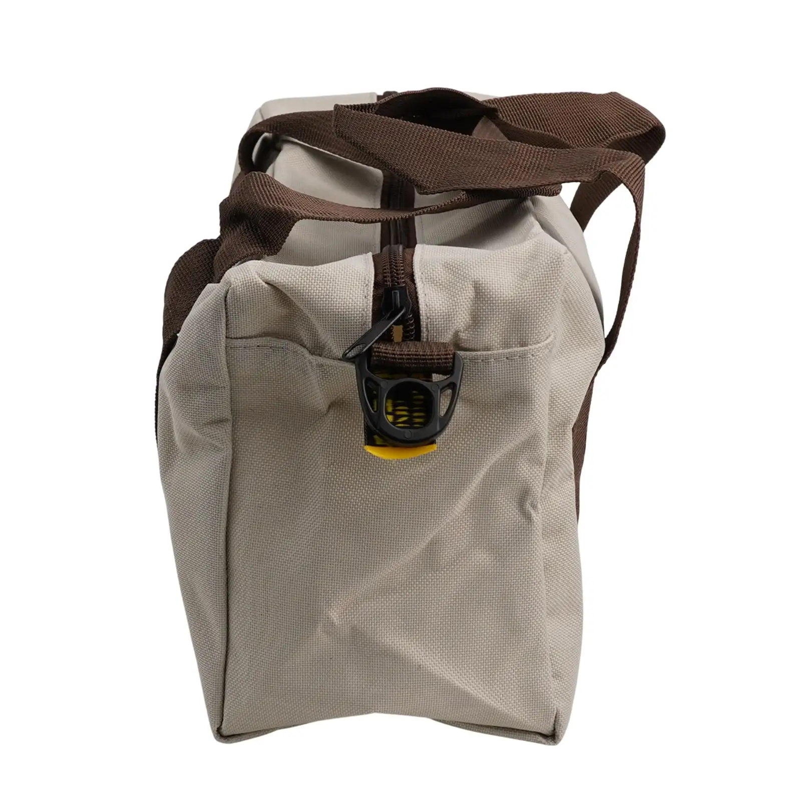 For DIY Projects For Vehicle Maintenance Green grey Large Capacity Tool Bag Sturdy Bottom Wear Resistant Wide Strap Handle