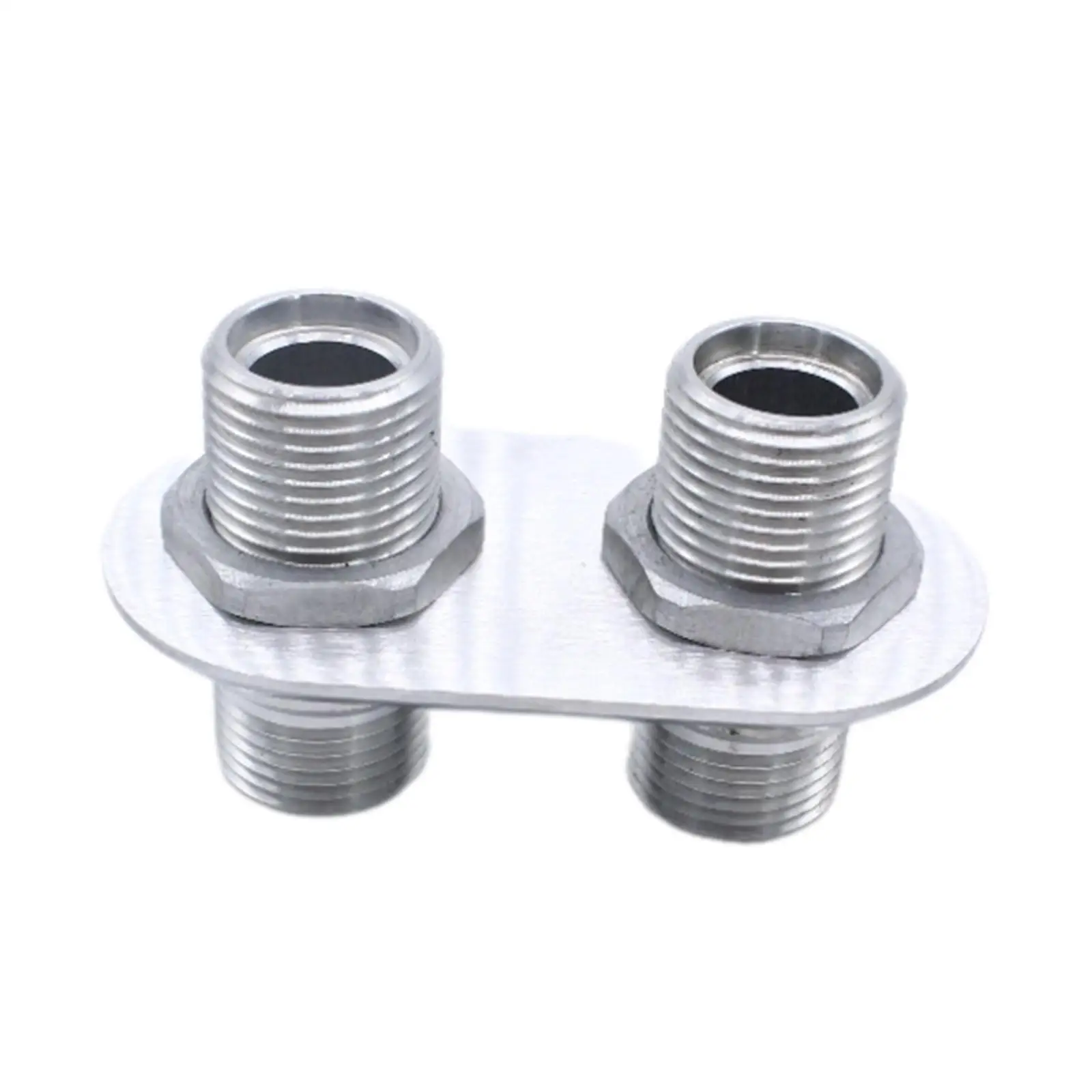 

Generic 2 Port Firewall Heater Bulkhead Connector with Hot Rod,Easy to Install AC Bulkhead Fitting Firewall for Auto Car