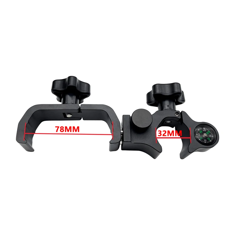 Black High Quality Juno GPS Date Collector Mount Range Pole Cradle Bracket for Trimble 78mm Juno S-Series stand SB SC SD