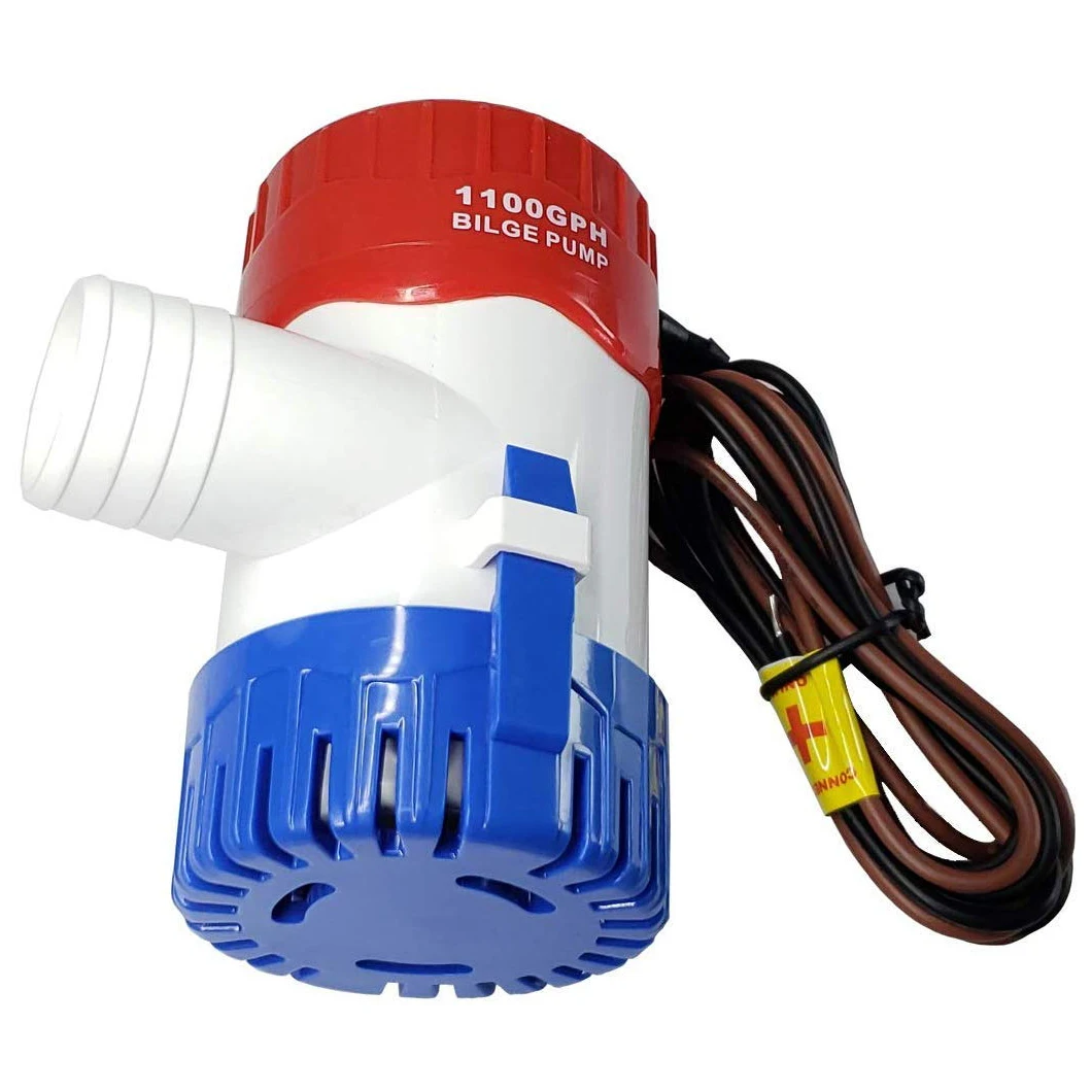 ABILKEEN Submersible Bilge Pump 750GPH 1100GPH 12v 24V Mini Electric Water Pump Used In Boat Seaplane Motor Homes Houseboat