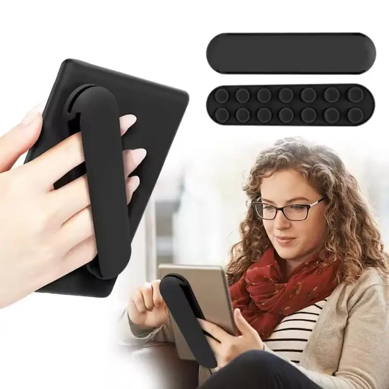 Anti-Drop Phone Tablet Grip with Soft Arm Wrist Strap 1Pc Non-Slip Hand Holder for Kids Students Office Workers
