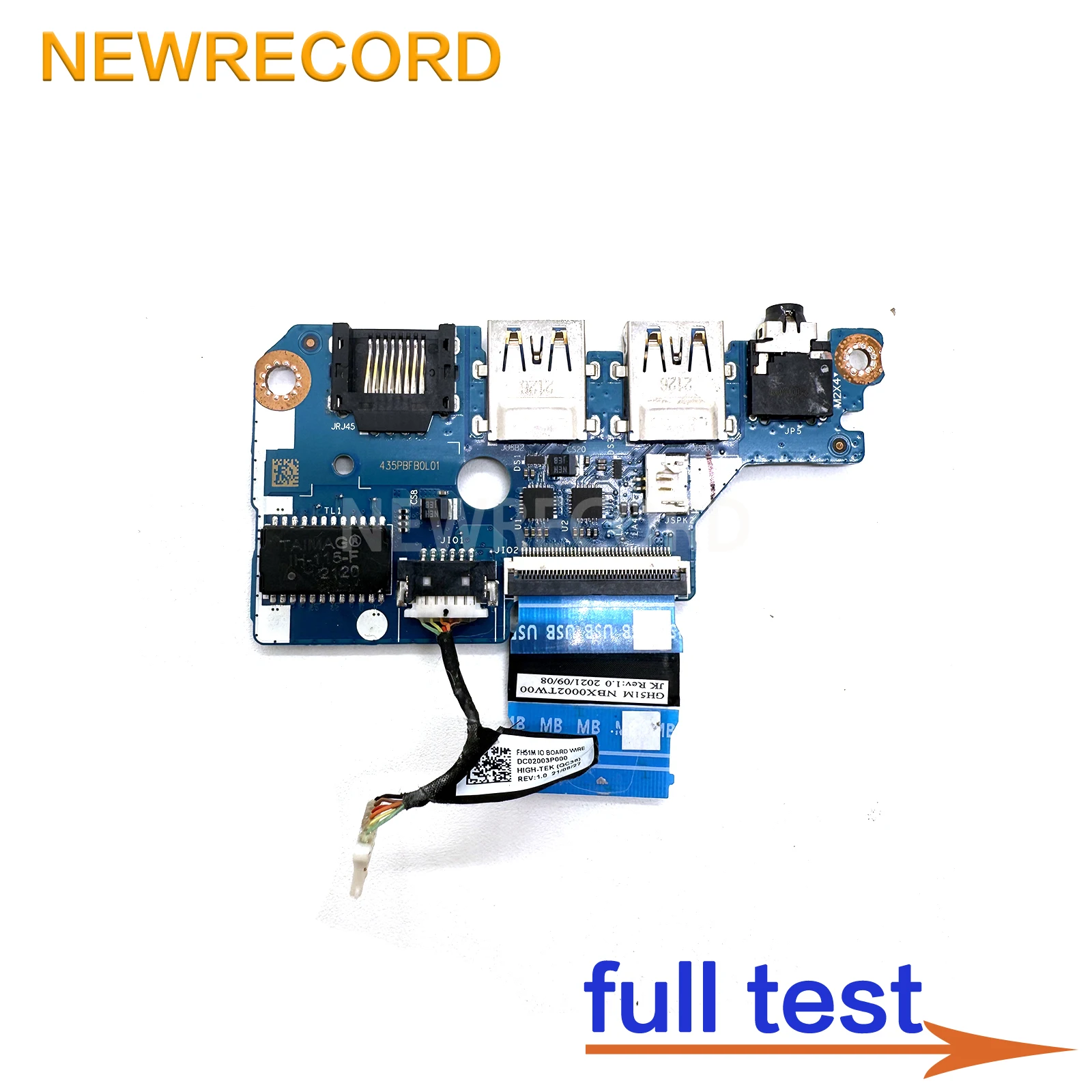 

ORIGINAL STOCK FOR ACER Nitro 5 AN515-57 N20C1 Audio USB ETHERNET Board GH51Z LS-K851P FLEX CABLE FAST SHIP