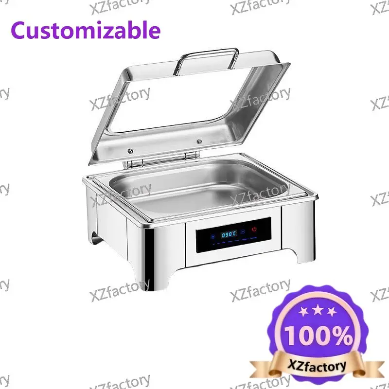 Factory Direct 2026 Top Rated Thickened Stainless Steel Self-Service Electric Food Stove Hydraulic Insulation Stove Tableware