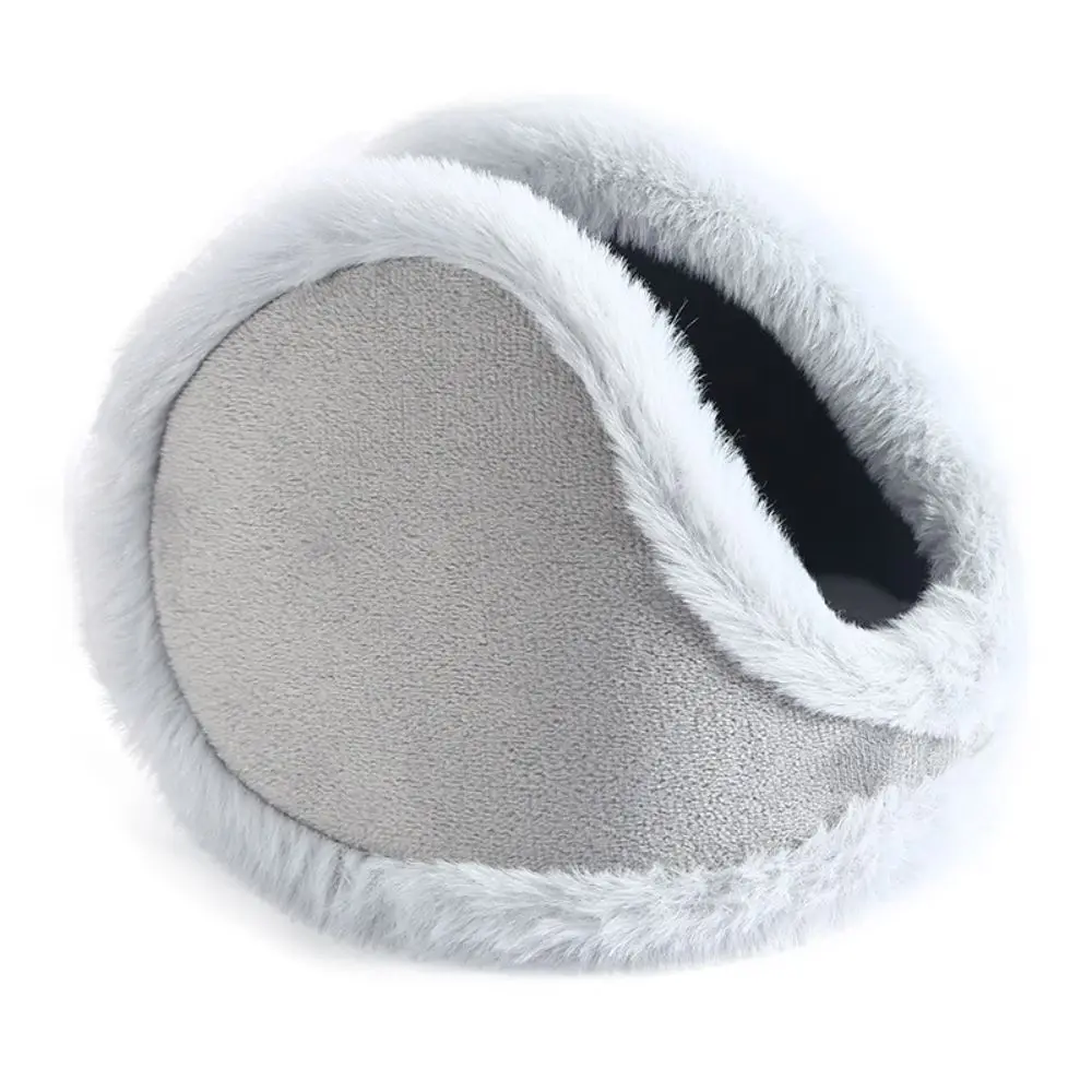 Portable Thicken Warm Ear Muffs Velvet Windproof Fur Earmuffs Soft Cozy Ear Covers Unisex Style