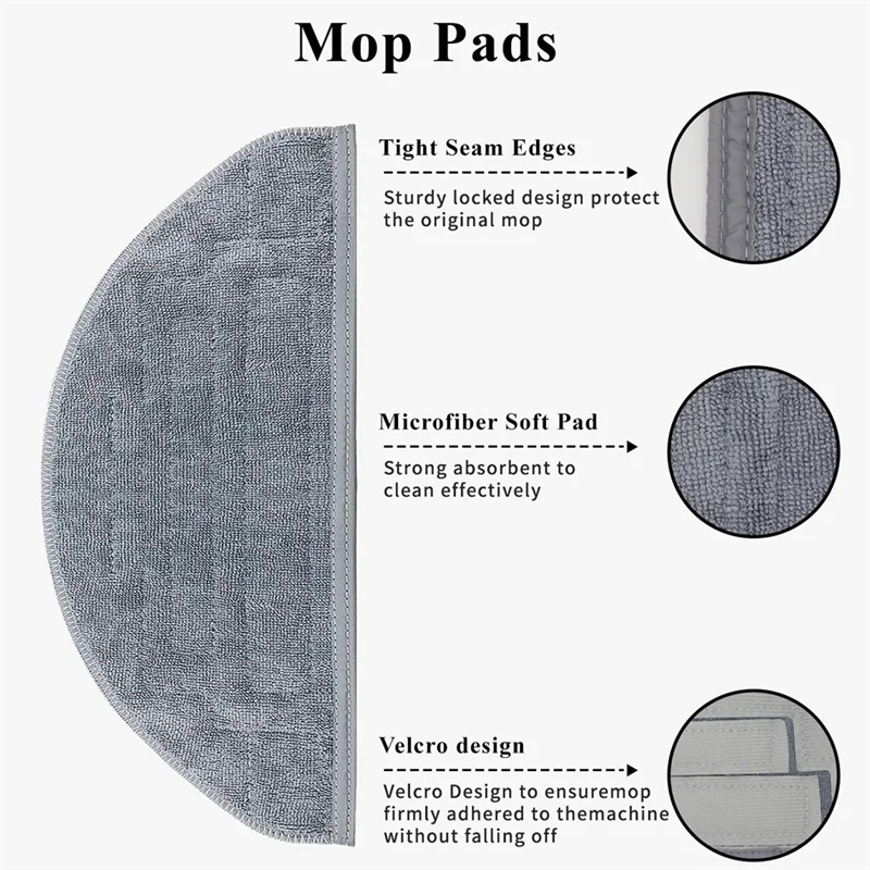 M17K-21PCS запасные части для робота-пылесоса Roborock S8 Pro Ultra, двойная основная щетка, боковая щетка, фильтр Hepa